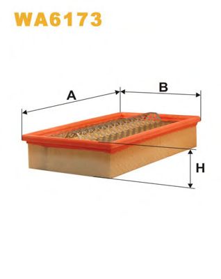 WIX FILTERS wa6173 -  Воздушный фильтр